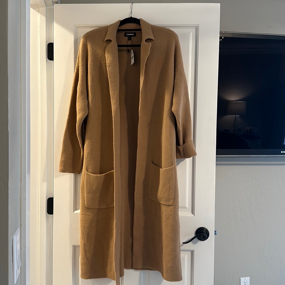 Express women’s xl coatigan nwt